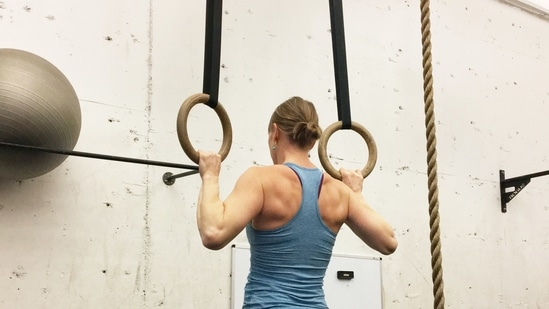 Gymnastic rings: They are one of the most effective body weight training tools for fitness enthusiasts looking to develop a strong and muscular upper body. While they also allow one to do pull ups, dips, pushups and various other exercises, intense core and shoulder strength too can be achieved easily by setting the rings higher.(Photo by GMB Fitness on Unsplash)
