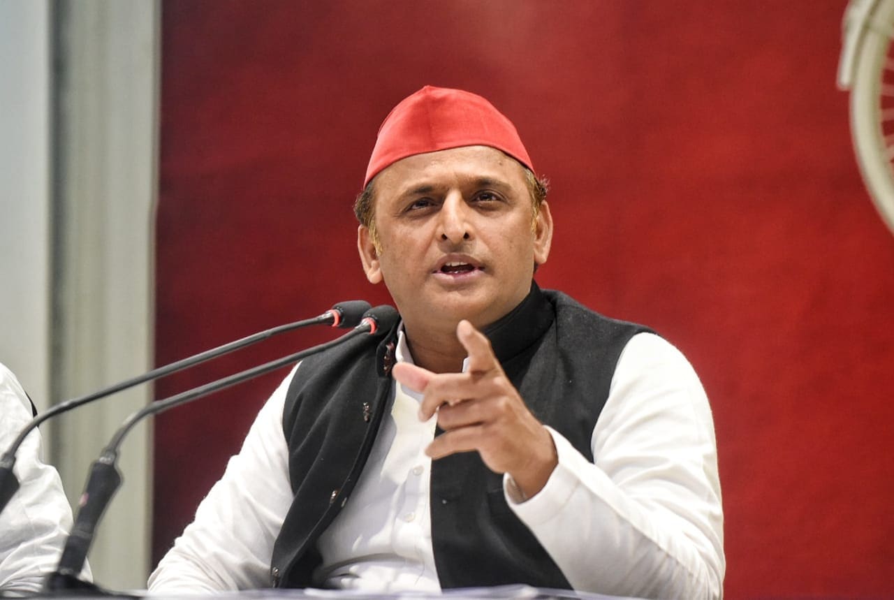 Akhilesh Yadav said the present situation in UP shows the Yogi Adityanath government will not be able to survive for long. (Deepak Gupta/HT Photo)