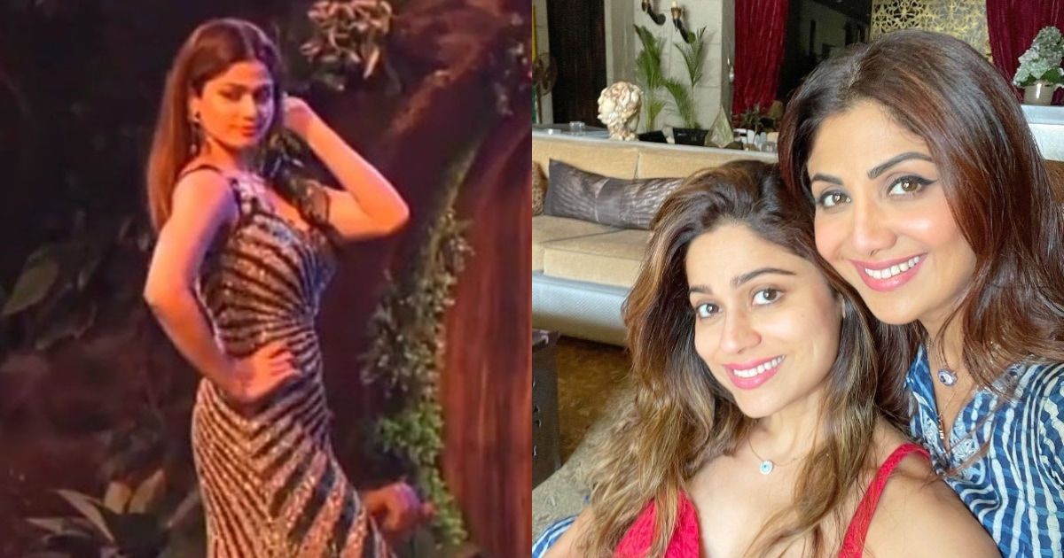 Shilpa Shetty reacts to Shamita Shetty dancing to Main Aai Hoon UP Bihar Lootne. Shilpa Shetty reacts to Shamita Shetty dancing to Main Aai Hoon UP Bihar Lootne. 