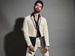 Shahid Kapoor's <span class='webrupee'>₹</span>44.5k colourblock jacket is a lesson in ultra chic menswear (Instagram/shahidkapoor) Shahid Kapoor's <span class='webrupee'>₹</span>44.5k colourblock jacket is a lesson in ultra chic menswear (Instagram/shahidkapoor)