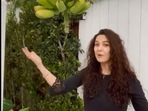 Preity Zinta at her home in Los Angeles. Preity Zinta at her home in Los Angeles.