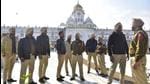 The first, on December 19, occurred during evening prayers at Amritsar’s Golden Temple where a man jumped over the railings to try and grab the sacred “kirpan” (Sameer Sehgal /Hindustan Times) The first, on December 19, occurred during evening prayers at Amritsar’s Golden Temple where a man jumped over the railings to try and grab the sacred “kirpan” (Sameer Sehgal /Hindustan Times)