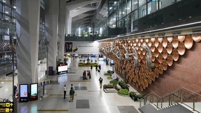 Passengers at Terminal 3 of the New Delhi airport. (File Photo / HT) Passengers at Terminal 3 of the New Delhi airport. (File Photo / HT)