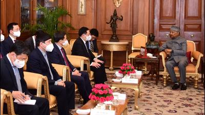 President Ram Nath Kovind recalled his 2018 visit to Vietnam, saying he witnessed the rich cultural heritage of Vietnam and ancient civilizational exchanges between two countries, including the strong Buddhist connections. (Twitter/rashtrapatibhvn)