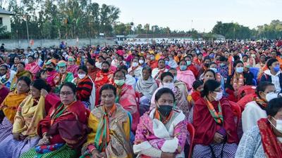 The Congress, which emerged as the largest single party in the 2017 Manipur elections, has witnessed a depletion in its strength from 28 to 17 due to exits by legislators (Twitter/@AShardaDevi) The Congress, which emerged as the largest single party in the 2017 Manipur elections, has witnessed a depletion in its strength from 28 to 17 due to exits by legislators (Twitter/@AShardaDevi)