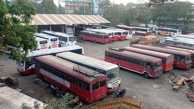 HC expressed hope that the MSRTC employees still on strike would consider the inconvenience being caused to 12 lakh students in rural areas and resume duty as a court appointed three-member committee looked to resolve the significant issues raised by them (HT PHOTO) HC expressed hope that the MSRTC employees still on strike would consider the inconvenience being caused to 12 lakh students in rural areas and resume duty as a court appointed three-member committee looked to resolve the significant issues raised by them (HT PHOTO)