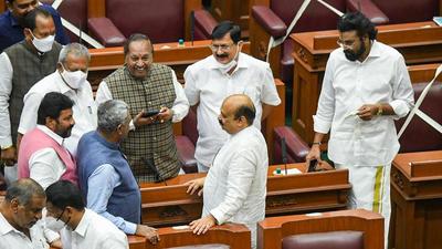The approval in the cabinet paves the way for the bill to be tabled in the lower house of the state legislature, possibly on Tuesday, allowing the BJP at least four days for its passage. (PTI) The approval in the cabinet paves the way for the bill to be tabled in the lower house of the state legislature, possibly on Tuesday, allowing the BJP at least four days for its passage. (PTI)