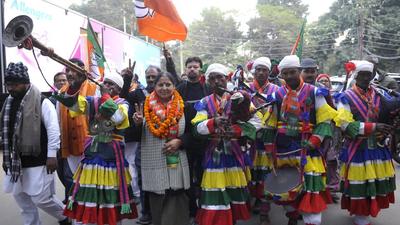 At crowded election rallies, public gatherings, markets and marriage events, social distancing and face masks are not given priority, says Dr Suman Singh, director, health services, Chandigarh. (Keshav Singh/HT) At crowded election rallies, public gatherings, markets and marriage events, social distancing and face masks are not given priority, says Dr Suman Singh, director, health services, Chandigarh. (Keshav Singh/HT)