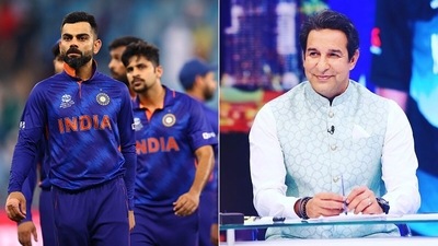 Wasim Akram shared his thoughts on India's difficult T20 World Cup 2021 campaign.&nbsp; (Getty/Instagram)