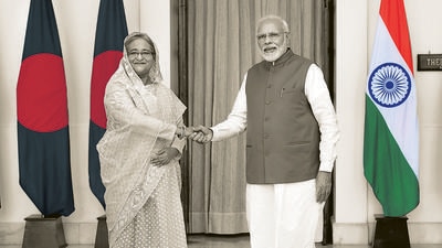 Connectivity has been a vital aspect of the relations. Both States have perceived it as a means to promote mutual economic growth and counter China’s growing assertiveness (Mohd Zakir/HT PHOTO) Connectivity has been a vital aspect of the relations. Both States have perceived it as a means to promote mutual economic growth and counter China’s growing assertiveness (Mohd Zakir/HT PHOTO)