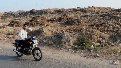 Both the Aam Aadmi Party and the BJP have promised to completely clear the Dadumajra garbage dump in Chandigarh. (HT File Photo) Both the Aam Aadmi Party and the BJP have promised to completely clear the Dadumajra garbage dump in Chandigarh. (HT File Photo)
