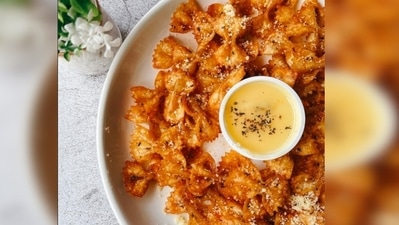 Pasta chips: This viral hack doesn't need any pan or oil. People use their air fryers to turn pasta into chips and people on social media are loving this snack. (Instagram/@jeanrin.yanling) Pasta chips: This viral hack doesn't need any pan or oil. People use their air fryers to turn pasta into chips and people on social media are loving this snack. (Instagram/@jeanrin.yanling)