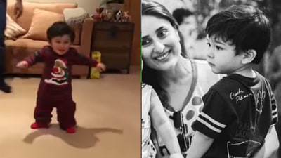 Taimur Ali Khan learns how to walk in throwback video.