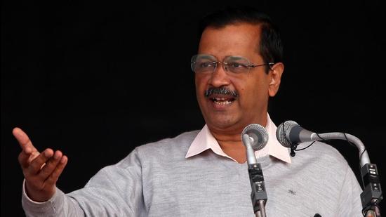 Delhi chief minister Arvind Kejriwal said that the institute will be a public university dedicated to preparing well-trained teachers equipped to take care of different classes. (HT Photo)