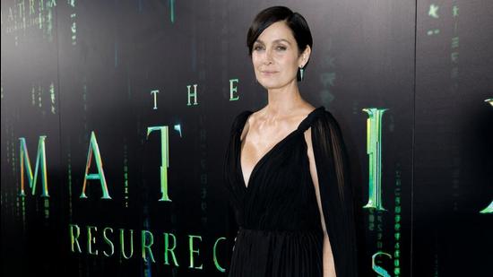 Carrie-Anne Moss will soon return as Trinity with The Matrix Resurrections (REUTERS)