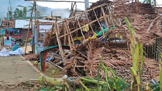 According to the newspaper, typhoon-related deaths have also been reported in the Philippine regions of Caraga, Northern Mindanao and Zamboanga.(AP)