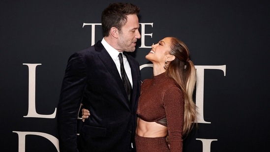 Ben Affleck and Jennifer Lopez at the premiere of his latest film The Last Duel earlier this year.