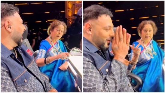 Badshah and Kirron Kher on India's Got Talent.