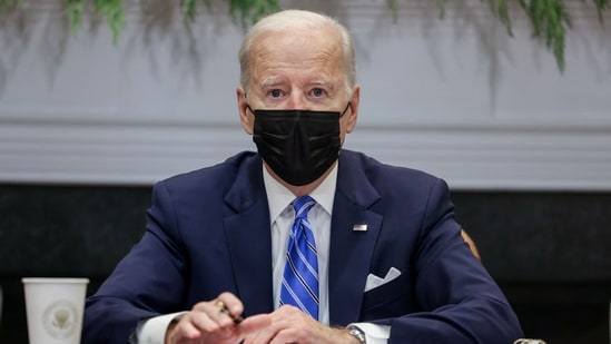 Biden, in a speech he is to deliver on Tuesday, will stress the benefits of vaccination against Covid-19, White House Press Secretary Jen Psaki said.(REUTERS / File Photo)