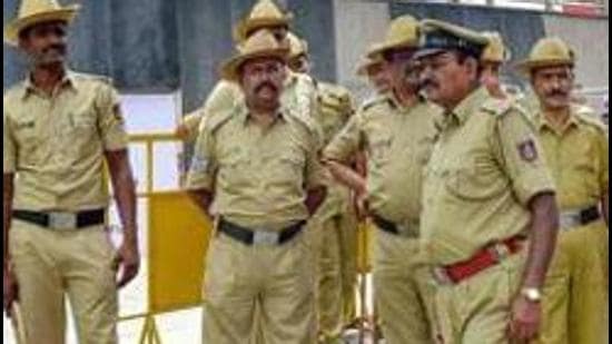 Prohibitory order placed under section 144 of CrPC has been extended from December 20 to 22 in Belagavi where tension continues over the defacing of the statue of 19th century warrior Sangolli Rayanna. (PTI) Prohibitory order placed under section 144 of CrPC has been extended from December 20 to 22 in Belagavi where tension continues over the defacing of the statue of 19th century warrior Sangolli Rayanna. (PTI)