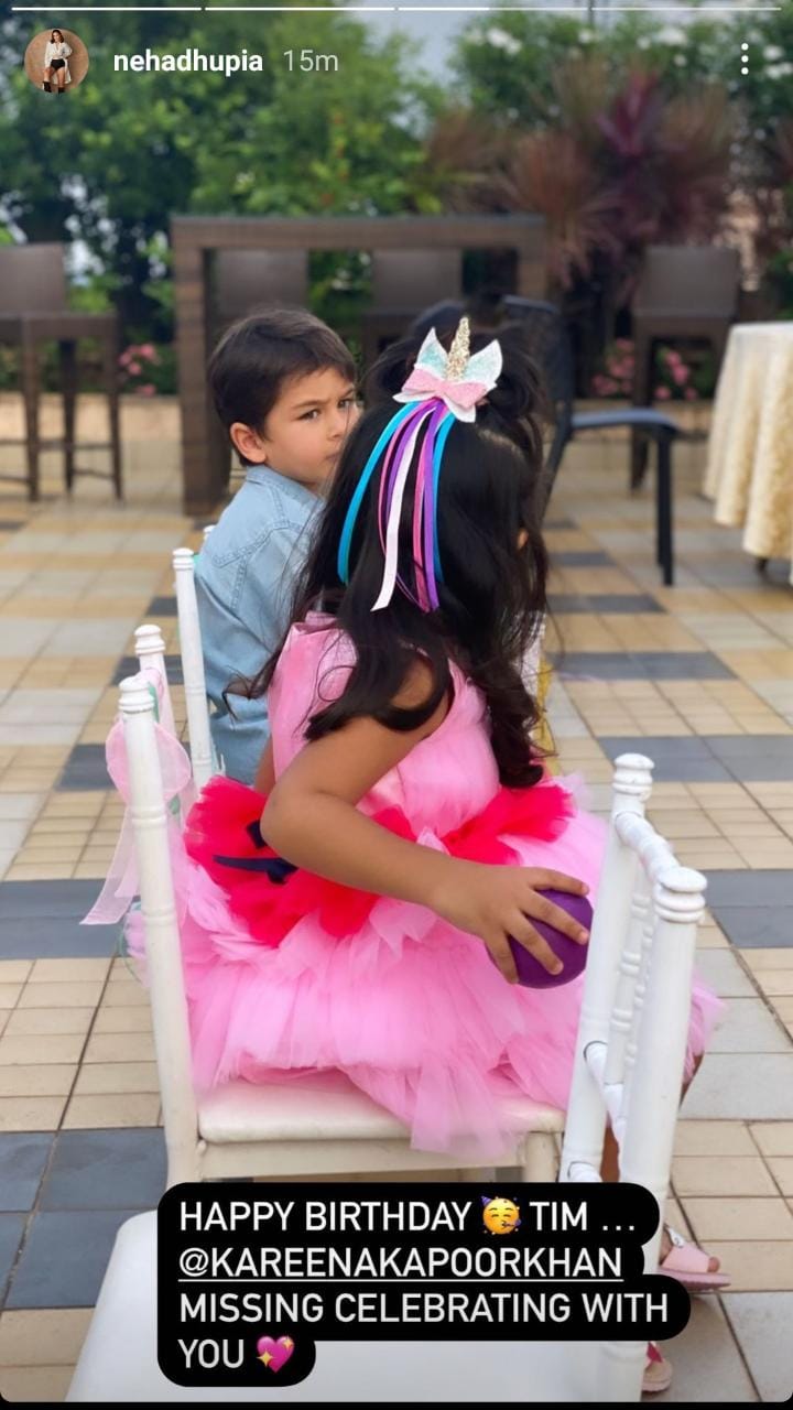 Neha Dhupia wishes Taimur Ali Khan. (Instagram)