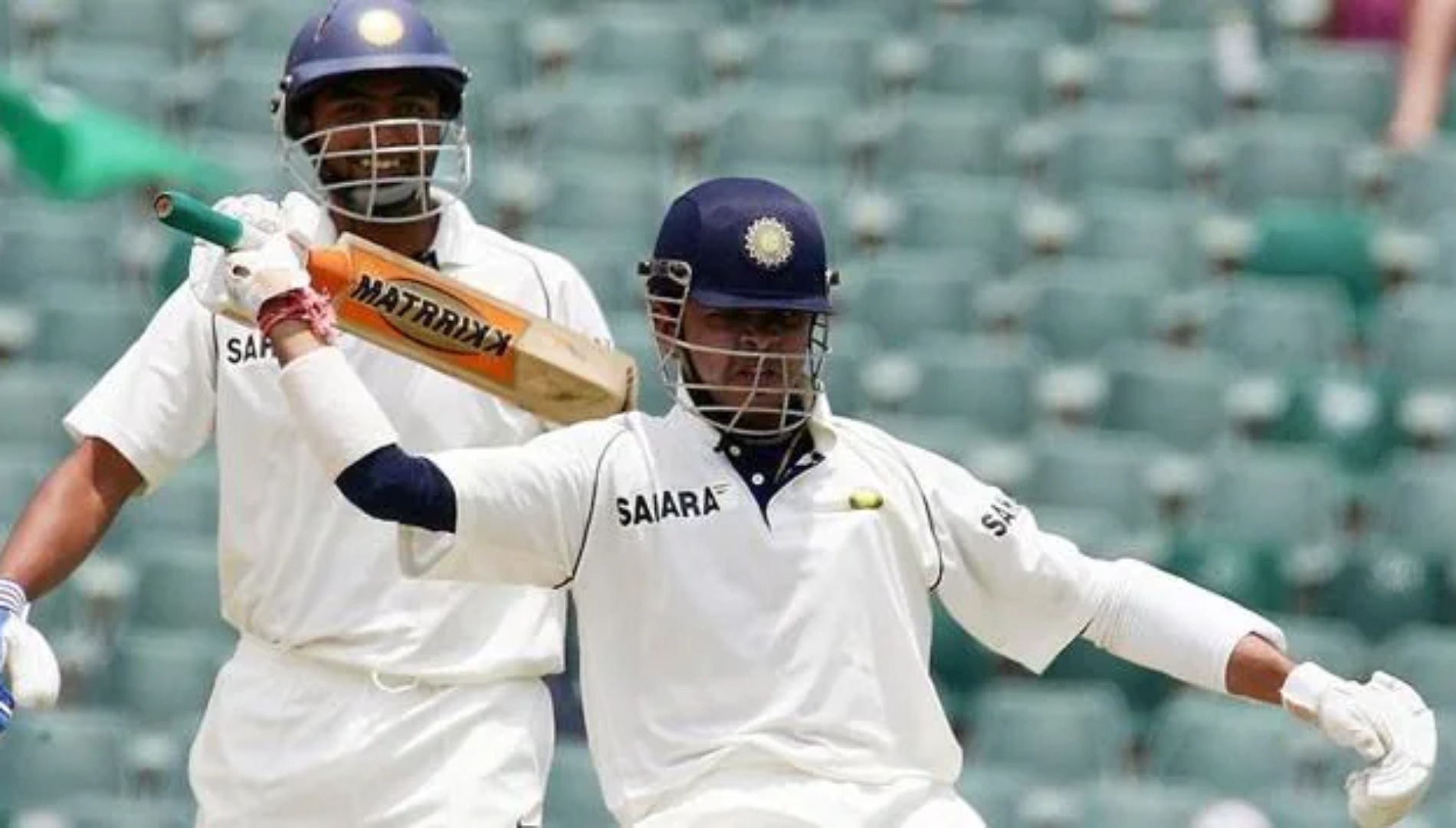 Sreesanth giving it back to Nel after hitting a six(AFP) Sreesanth giving it back to Nel after hitting a six(AFP)