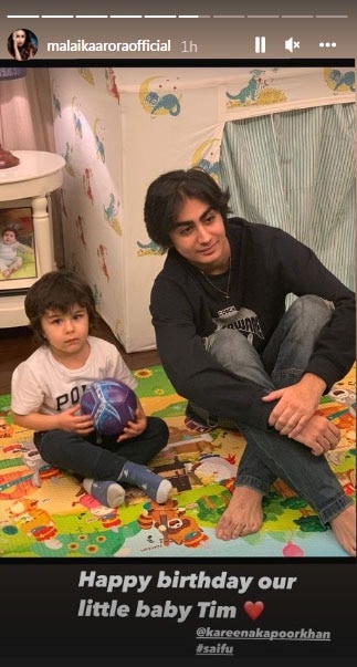 Malaika Arora wishes Taimur Ali Khan on his 5th birthday. (Instagram)
