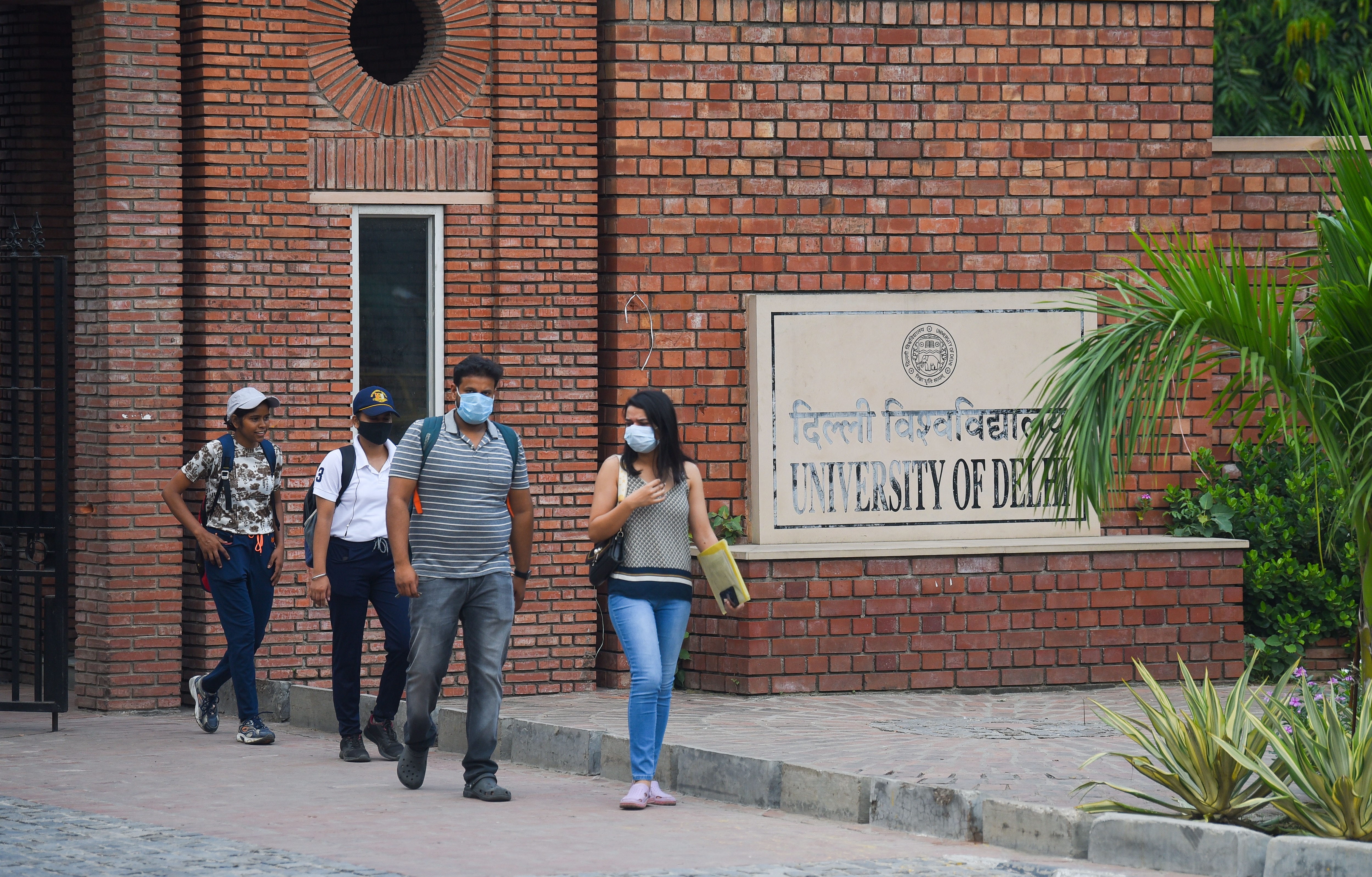 Until last year, admission to undergraduate courses at DU was done based on cutoffs premised on class 12 board scores.&nbsp; (Amal KS/HT Photo)