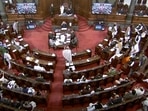 The electoral reform bill was passed in the Rajya Sabha amid opposition walkout. (ANI Photo/SansadTV) The electoral reform bill was passed in the Rajya Sabha amid opposition walkout. (ANI Photo/SansadTV)