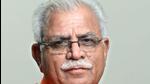 Haryana CM Manohar Lal Khattar. (HT Archive) Haryana CM Manohar Lal Khattar. (HT Archive)