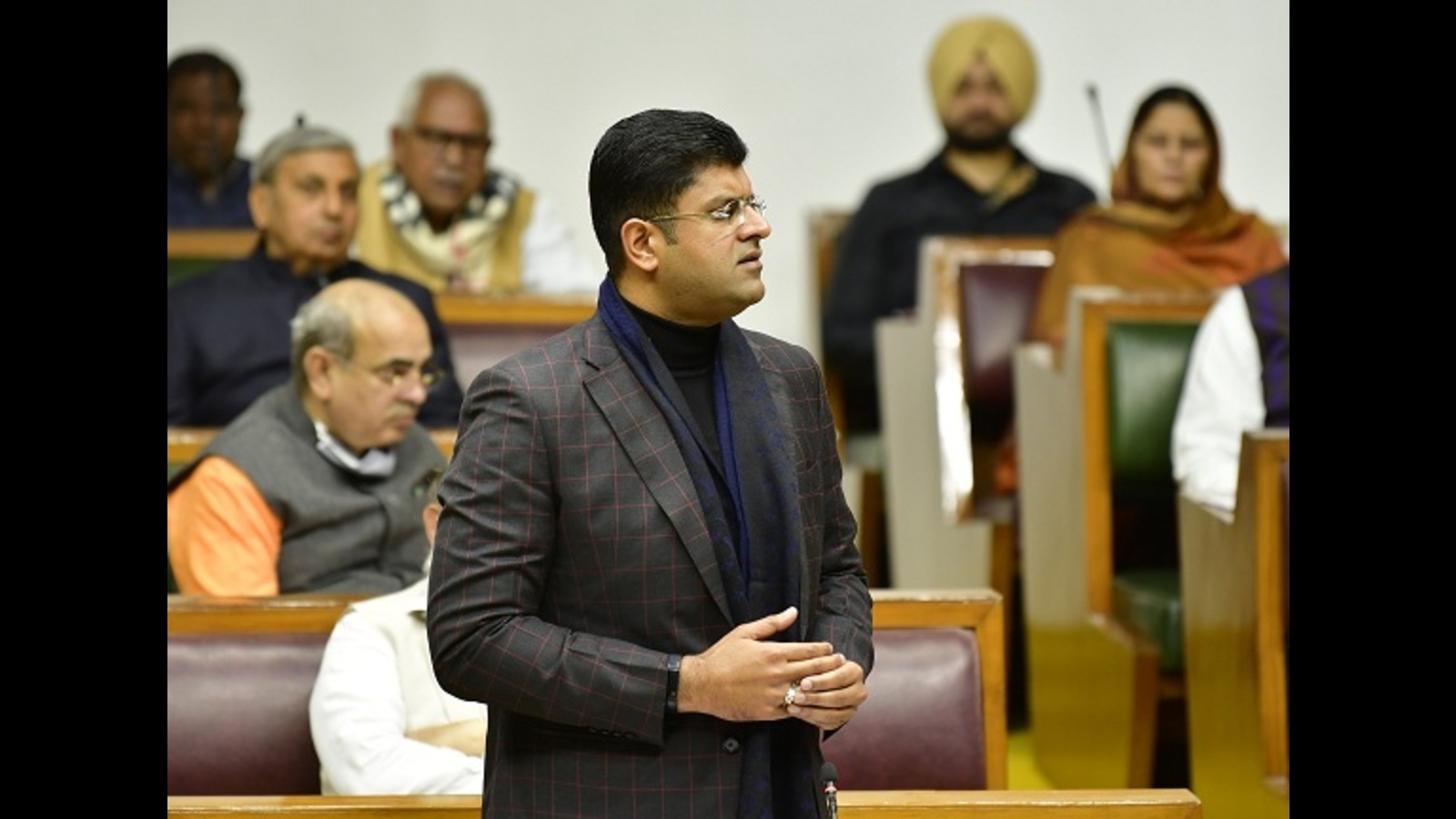 Haryana Vidhan Sabha Congress stages walkout over MSP issue