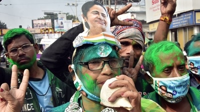In the last KMC polls in 2015, TMC had won 124 seats, whereas the Left Front bagged 13. The BJP and the Congress had secured five and two seats, respectively. (ANI) In the last KMC polls in 2015, TMC had won 124 seats, whereas the Left Front bagged 13. The BJP and the Congress had secured five and two seats, respectively. (ANI)