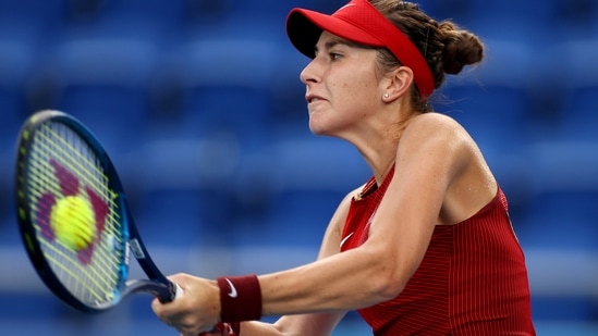 Belinda Bencic of Switzerland&nbsp;(REUTERS)