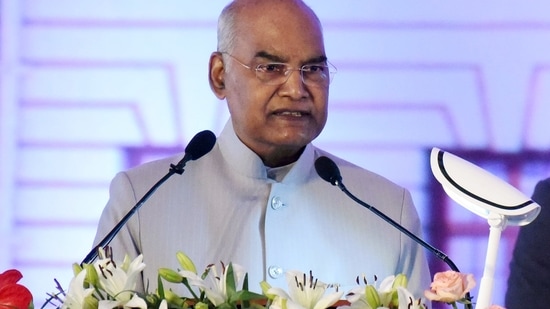 President Kovind will reach Bhavnagar city and then leave for Talgajarda, the native village of religious preacher Morari Bapu. (File)