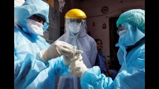 No Covid-related fatality was reported in the Chandigarh tricity area on Tuesday after two deaths on Monday. (REUTERS)