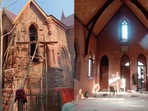 Srinagar's 125-year-old church reopens after 30 years, ahead of Christmas 2021 (Twitter/b_misbha) Srinagar's 125-year-old church reopens after 30 years, ahead of Christmas 2021 (Twitter/b_misbha)