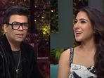 Sara Ali Khan reveals rehearsing for Chaka Chak in Karan Johar's bathroom. Sara Ali Khan reveals rehearsing for Chaka Chak in Karan Johar's bathroom.