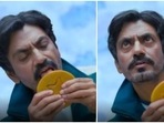 Nawazuddin Siddiqui in a crossover scene in Squid Game. Nawazuddin Siddiqui in a crossover scene in Squid Game.