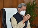 Former Uttarakhand chief minister and BJP leader Tirath Singh Rawat said he hoped Congress veteran Harish Rawat can live up to the feelings he expressed today. (Uttarakhand CMO) (File) Former Uttarakhand chief minister and BJP leader Tirath Singh Rawat said he hoped Congress veteran Harish Rawat can live up to the feelings he expressed today. (Uttarakhand CMO) (File)