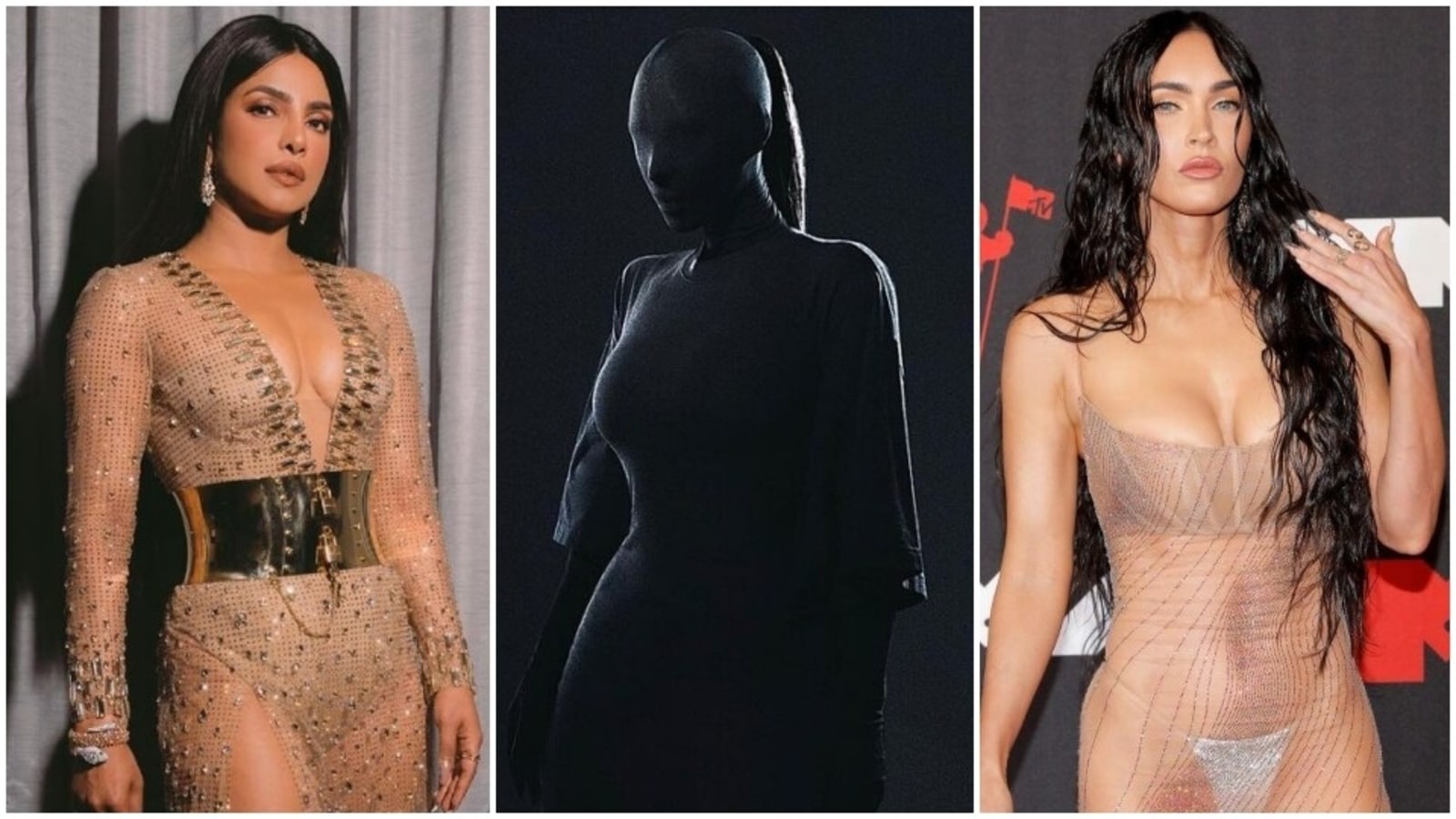 Priyanka Chopra Nude Boobs Video - Priyanka Chopra and Kim Kardashian to Zendaya and Megan Fox: Best red  carpet moments of 2021 | Fashion Trends - Hindustan Times