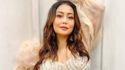 Neha Kakkar's sultry angelic look in champagne organza corset, pants wows Dubai (Instagram/nehakakkar) Neha Kakkar's sultry angelic look in champagne organza corset, pants wows Dubai (Instagram/nehakakkar)