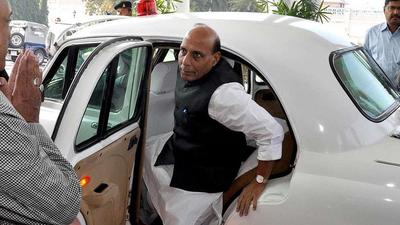 Defence minister Rajnath Singh.