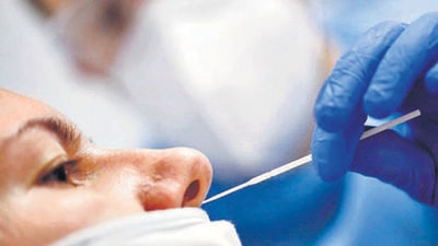 There were 32 active Covid cases in Ludhiana on Wednesday. (HT Photo) There were 32 active Covid cases in Ludhiana on Wednesday. (HT Photo)