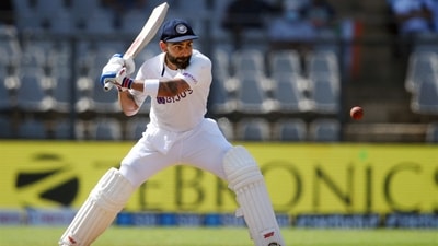 Indian Test skipper Virat Kohli plays a shot during 2nd Test against New Zealand&nbsp; (PTI)