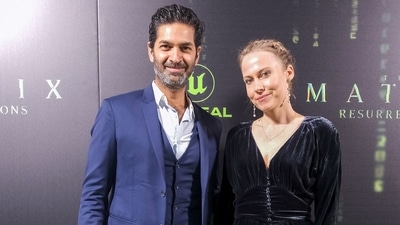 Purab Kohli at the premiere of The Matrix Resurrections in San Francisco, California. (Photo by David Odisho / AFP) (AFP) Purab Kohli at the premiere of The Matrix Resurrections in San Francisco, California. (Photo by David Odisho / AFP) (AFP)