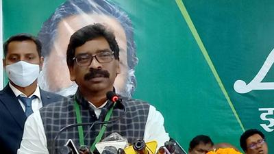 Jharkhand chief minister Hemant Soren told the state assembly that the government will start issuing caste certificates in schools as part of a special drive (ANI) Jharkhand chief minister Hemant Soren told the state assembly that the government will start issuing caste certificates in schools as part of a special drive (ANI)