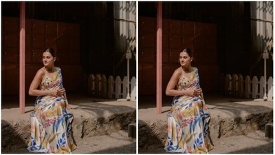 Taapsee's colleague from the film industry Samantha Ruth Prabhu summed up her reaction to the actor's pictures in one word - "Beauty." (Instagram/@taapsee)