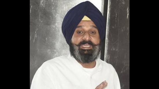 Shiromani Akali Dal Majitha MLA Bikram Singh Majithia has been booked in a drugs case and a lookout notice has been issued against him. (HT file photo)
