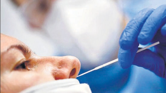 There were 32 active Covid cases in Ludhiana on Wednesday. (HT Photo)