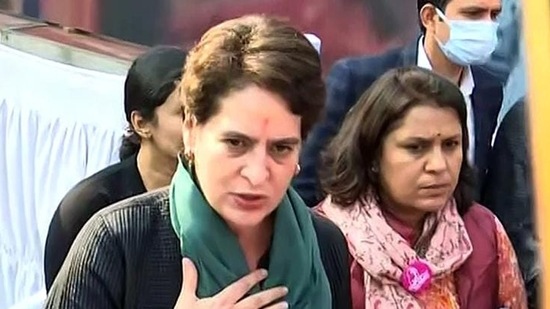 File photo of Congress leader Priyanka Gandhi.(HT_PRINT) File photo of Congress leader Priyanka Gandhi.(HT_PRINT)